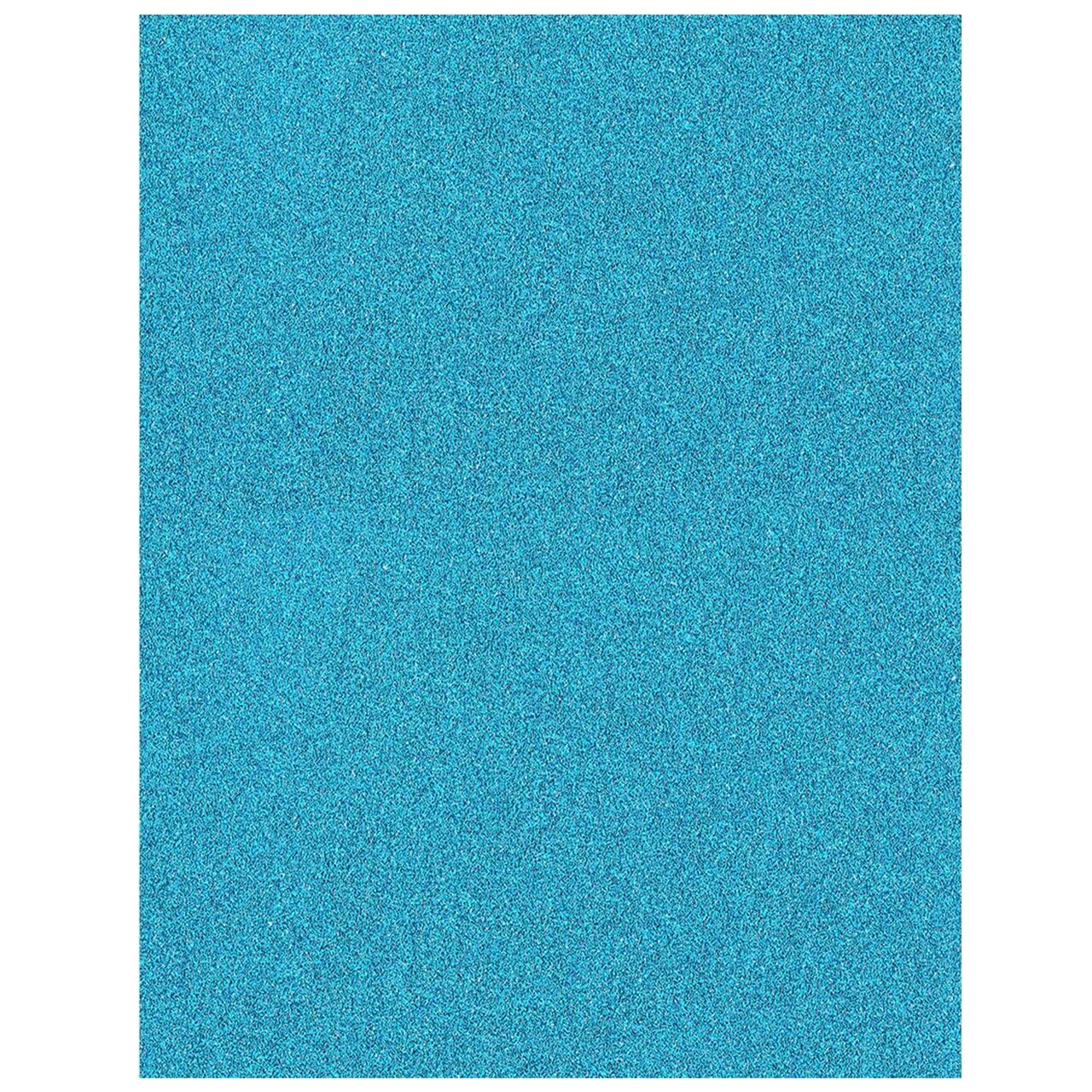PA Paper Accents Glitter Cardstock 8.5" x 11" Iridescent Sky, 85lb colored cardstock paper for card making, scrapbooking, printing, quilling and crafts, 5 piece pack